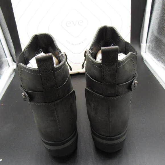 WOMEN'S SPRING ANKLE BOOT by EVE Par Bloom & Co..  7.5.  Grey. NIB - Picture 7 of 10
